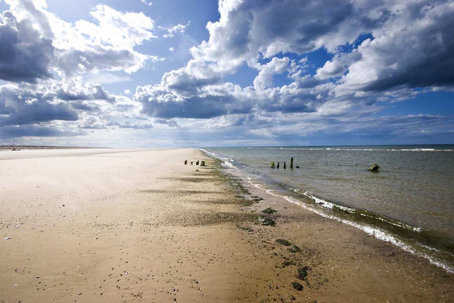 Enjoy a quiet Norfolk Beach walk at Blakeney