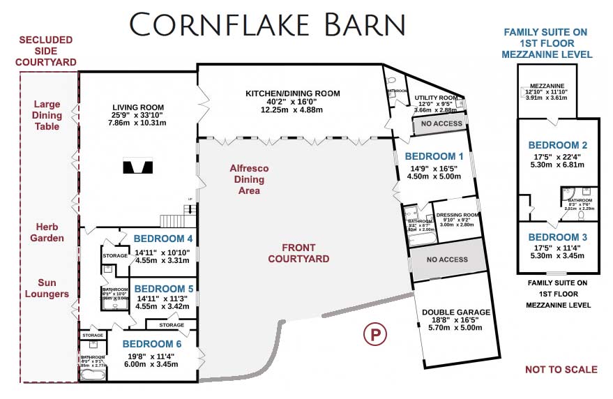 Cornflake Barn floorplan